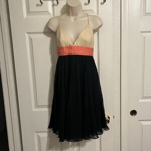 Milly Spaghetti Strap Silk Dress Size 8